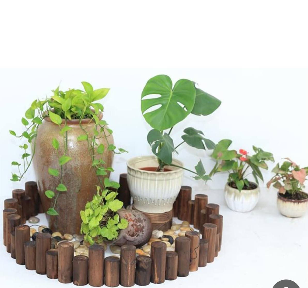 القطع هي عبارة عن أوتاد خشبية مزخرفة تُستخدم عادةً كحواف أو أسوار صغيرة للحدائق والمناظر الطبيعية..

إليك أهم التفاصيل حول هذا المنتج:

الاستخدام: تُستخدم لتحديد حدود أحواض الزهور، الممرات، أو كعنصر ديكور داخلي وخارجي لإضافة لمسة ريفية.

المادة والتصنيع: تُصنع غالباً من خشب الصنوبر أو الخشب الطبيعي، وتخضع لعملية كربنة بدرجة حرارة عالية لتعزيز متانتها ومقاومتها للعوامل الجوية مثل الشمس والمطر.

التصميم: تتميز بتصميم "مرتفع ومنخفض" متدرج، وتكون الأوتاد متصلة ببعضها بواسطة أسلاك مخفية مما يمنحها مرونة في التشكيل حول الزوايا أو المنحنيات.

الأبعاد: تتوفر بأحجام متنوعة، وأحد المقاسات الشائعة هو حوالي 90 سم للطول مع ارتفاعات تتراوح بين 15 إلى 25 سم.


**إذا كنت صاحب هذا الإعلان وتريد حذفه لأي سبب، رجاءا أرسل رسالة إلى الدعم الفني**