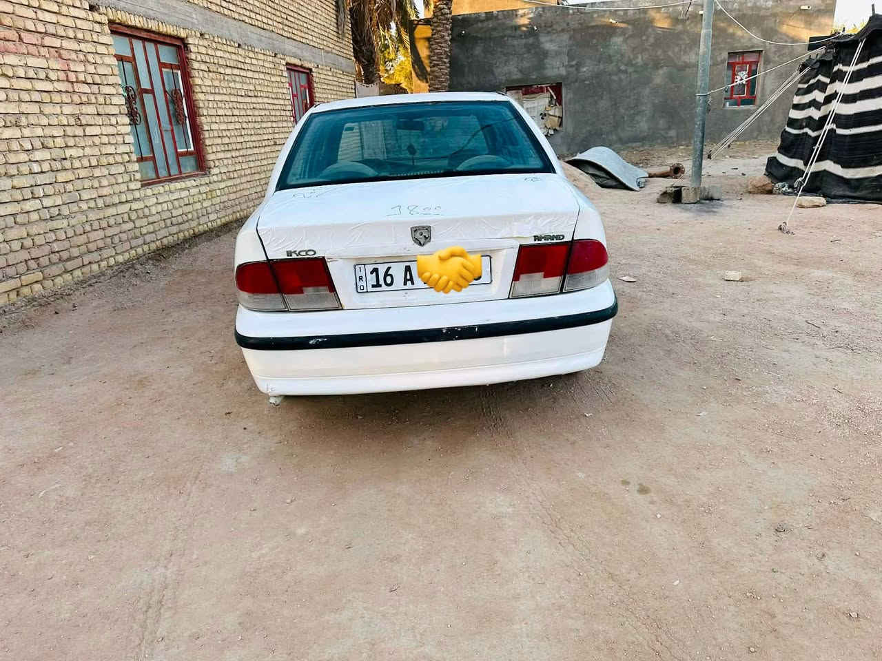 سلام عليكم ورحمه 
سمند  2010رقم قادسيه نكليزي 
سنويه ل2030 مداور ثاني يوم 
مكينه كير حداديه جديده تخم تواير جدد ابو الخطه بيها جاملغ الكدام صبغ مثل ما واضحه 
بصوره سياره جديده مكان السياره السماوة 
الرميثه الاستفسار ***********السعر 37
