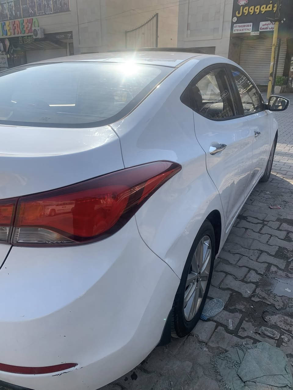 سلام عليكم 
الانتره 2015 خليجي 
فول مواصفات عدا البصمه 
قطعتين تبريد 
داخل صاج
محرك ١٨٠٠ دوش
سياره مكفوله من الصبغ والتبديل
بيهه شوي تكحيل موضح وبارد شبر 

سياره حلوه وكاعده وهزه بعده مخلصانه رقم اربيل مميز 
مكاني بغداد العامريه 
السعر ١٢٨ وبيه مجال 

*********** 
والخاص ايضاً مفتوح
