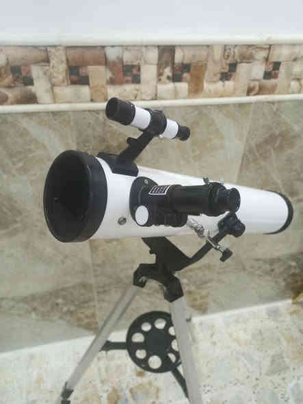 للبيع: تلسكوب Zitazi F70076 Pro
النوع: Reflector Telescope

الحالة: مستخدم أسبوع واحد فقط، نضيف جداً

السعر المطلوب: 110,000 د.ع – قابل للتفاوض

الكتالوج والتعليمات الأصلية موجودة مع التلسكوب (بدون كارتونه)

للتواصل رقم الواتساب ***********
