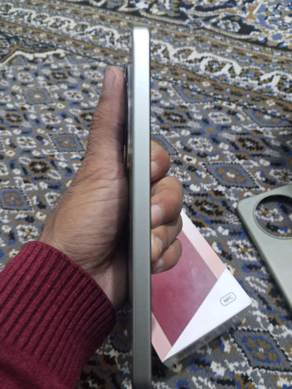 السلام عليكم
هونر X9d ذاكرة 256 الرام 12 جهاز اخو الجديد شخط واحد مابي ملحقاته كاملة كارتونه وشاحنه وحافظة للسعر 375 وبي مجال بسيط مكاني بغداد حي اور


**إذا كنت صاحب هذا الإعلان وتريد حذفه لأي سبب، رجاءا أرسل رسالة إلى الدعم الفني**