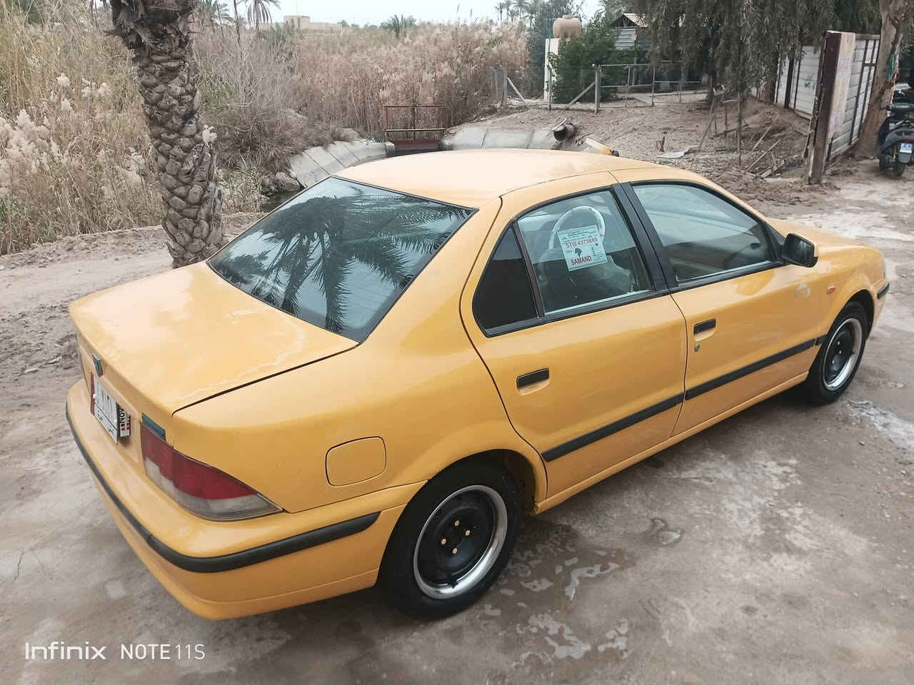 السلام عليكم سمند البيع مديل 11 مكينه وكير وحداديه جدد سنويه جديد مصفره هيه وغرامات الف مامطلوبه مداور ثاني يوم سعره 26 مكان السياره الدوانيه غماس مراوس اراوس حسب القناعه كفاله من الضربه والتبديل بيه رشات صبغ *********** بي واتساب سياره حلوه وجاهز
