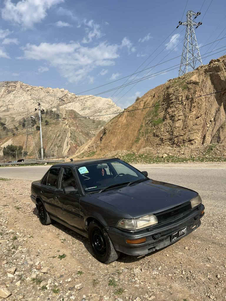 کرۆلا ڕەفیق حزبی 91مەکینەی بەخاخە گێڕو مەکینەی بەشەرتی 100فیتەر ئاڕمی پلاستیکی سلێمانی تۆماتک سەیارەکە زۆر جاهیزە ***********دەربەندیخان دار بنديهكان, السليمانية
