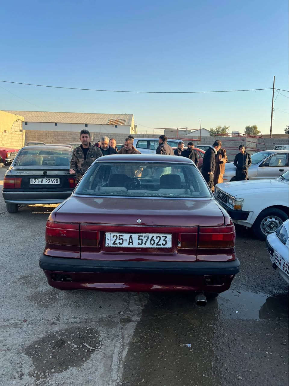سلام و عليكم مستروبوشي لانسه ر رقم كركوك رقم دولي  سنة وية جديد دفتر بانزين بي موديل1992 تاخم صدر جديد. تايرات جديد سعر 25 عشرين بي مجال 
مكانة سيارة طوزخورماتوو طوز, صلاح الدين


**إذا كنت صاحب هذا الإعلان وتريد حذفه لأي سبب، رجاءا أرسل رسالة إلى الدعم الفني**
