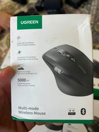 ماوس وايرليس من شركة UGREEN موديل M751 يشتغل على 3 حاسبات بوقت واحد  ي...