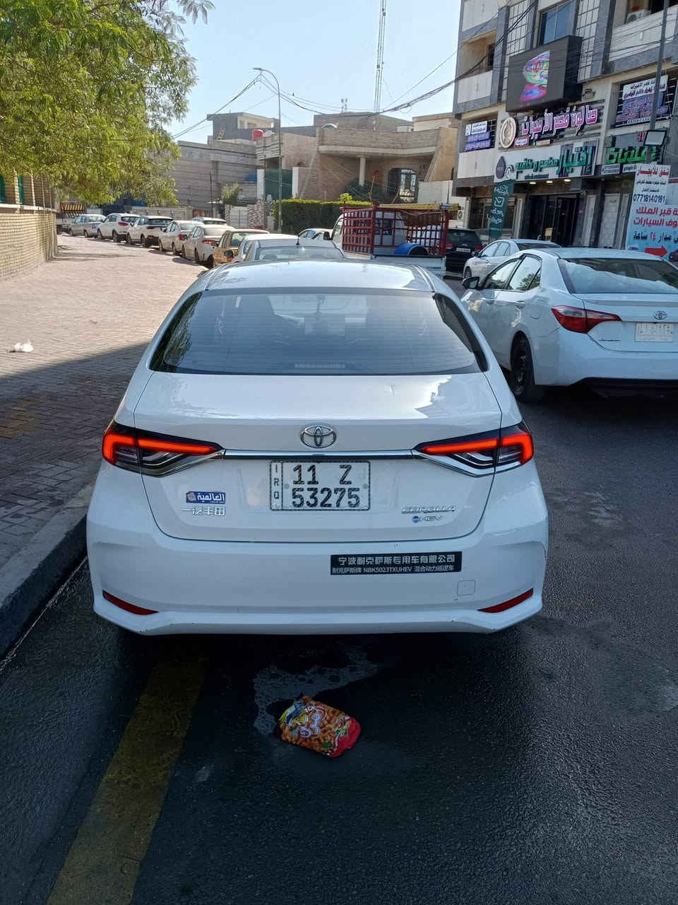 السلام عليكم ورحمه الله وبركاته كورلا هايبرد موديل 2025 ماشيه 40 الف السيارة على وضع  الشركة مبدل دعامية أمامية فقط السيارة مطلوبة للمصرف اني الكفيل استقطاع من راتبي ابيع بوكاله السعر 142 ورقة للاستفسار الاتصال على الرقم ***********
