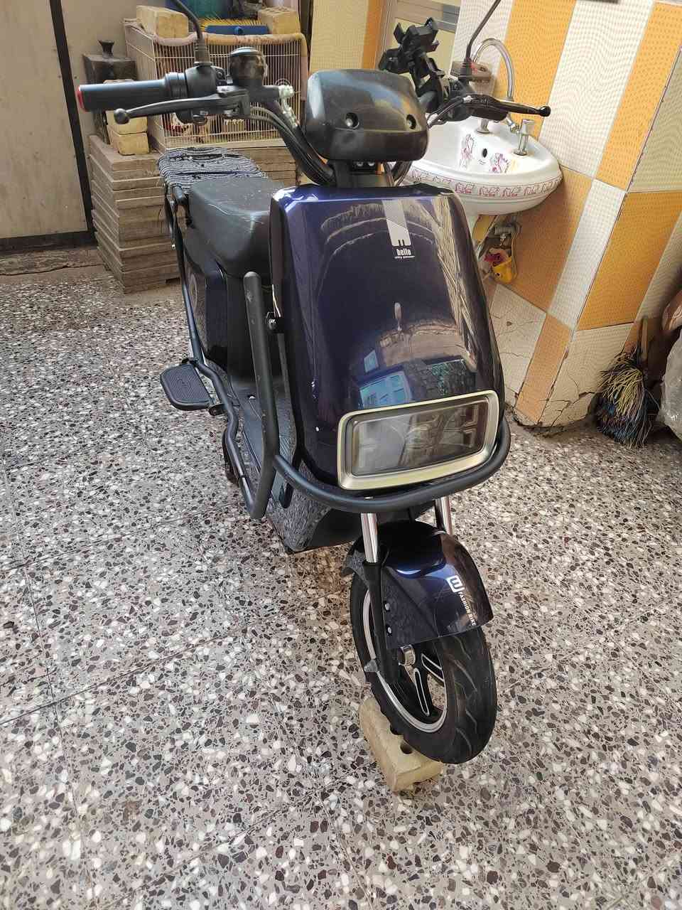 السلام عليكم
دراجة شحن19hllo
ملف 1500
6 بطاريات (الدراجه مستحقه بطاريات)
(ابيع بطاريات تالفه) 
سرعه 60
والنظافه موضحه بالصور 
العنوان بغداد البلديات
رقم الهاتف ***********
