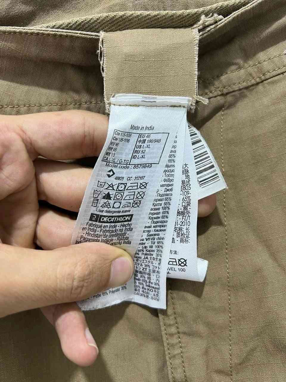 .
forclaz 
size _34_36
orginal
نظافە %100
توصیل جمع
بالە مستخدم 
108cm
***********
