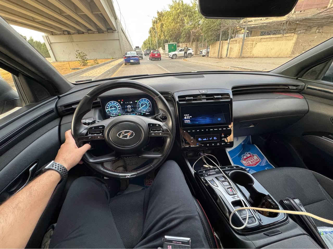 HYUNDAI TUCSON HYBRID 2024 N LINE
هيونداي توسان هايبرد 2024 ان لاين
  
محرك 1600cc
الموديل2024
           
           ====== الاضافات👇👇

فتحه بانوراما 
شاشه كبيره نفكيشن
بصمه
رادار امامي
مانع تصادم
تحديد مسار
نقاط عمياء
كامره خلفيه
كراسي مختم ان لاين جلد مع شامو
كرسي كهرباء 
كراسي تدفئه
مثبت سرعه
تحكم ستيرن
نظام قياده ذاتيه
تشغيل عن بعد سياره
شاحن وايرلس
هاند بريك كهربائي
دفع رباعي 4X4
باب خلفي صندوك كهرباء
اضويه اماميه زنون LED
كشافات ضبابي LED
اضويه خلفيه LED
نظام GPS خرائط
3 انظمة قياده NORMAL/ECO/SPORT
بلوتوث 
مدخل USB + AUX

للتواصل /   *********** بغداد, العراق
