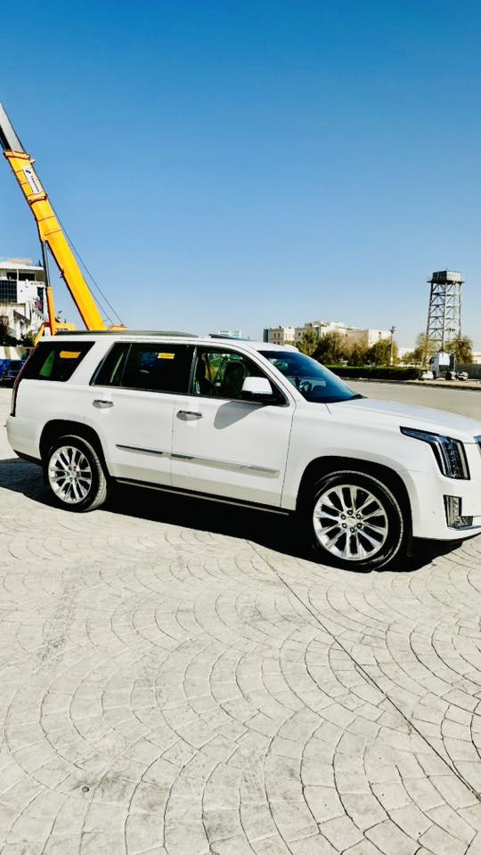 السلام عليكم
كديلاك اسكاليد 2017 خليجي 
صفر شركة المنصور مواصفات Luxury 
رقم اربيل ومكان السيارة اربيل 
دبل بصمة
 السيارة بعدهة لوك على وضع الوكالة 
كفالة عامة من الصبغ بيهة مكانين pdr فقط 
فول مواصفات 
سلايت 
شاشة كبيرة 
شاشة لمس 
عداد ديجتال 
دبل رادار 
دوسات كهرباء 
داتا شو 
صندوق شفط 
ثلاجة 
سقف DVD
كشنات جلد وخزن ورجاج 
نقاط عمياء 
حساس 360 درجة 
كاميرا 360 درجة 
خمس بصمات 
كشنات حار وبارد
مواصفات الكديلاك المعروفة .....الخ 
بيع او مراوس حسب الرغبة 
سعر مناسب جداً 350 ومجال جداً بسيط
للتواصل والاستفسار 
***********
