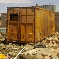 حاويه • طول ٦م • عرض ٢م