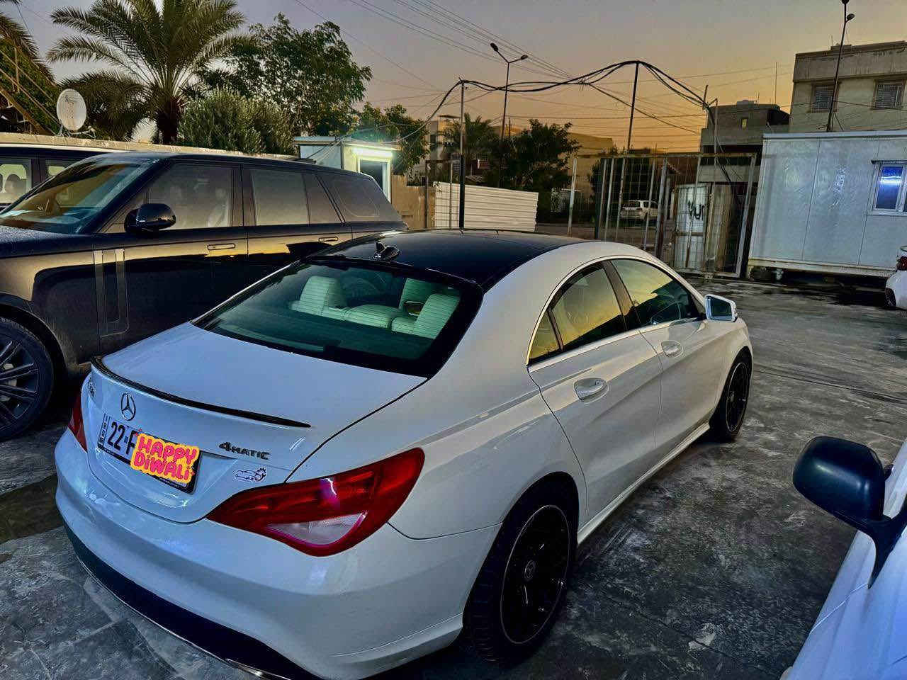 مرسيدس cla2018 موديل 18 رقم اربيل فوول مواصفات وارد امريكي. داخله كليين للعراق هنا صار بيهه صبغ جاملغ وباب خلفي ايمن بسبب شخط دراجه بدون لا دواخل ولا ارباك  للبيع او المرواس السعر 170  ماشيه 104كم مكانه حي العدل *********** واتساب متوفر ايضا بغداد, العراق
