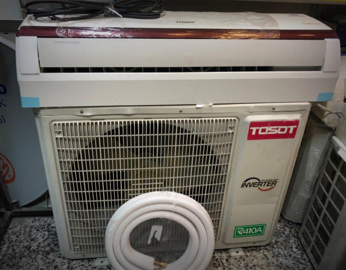 بسم الله الرحمٰن الرحيم 
تعلن ورشة الروان الفنية 📣
💥وصون وجبة سبالت مستعملة 1 طن (عادي) + 2طن انفيرتر
💥توسوت (TOSOT) + ميديا (MIDEA) 
💥كامل ملحقات بواري + واير + ريمونت تحكم + غاز مقفول شركة 
💥💥💥ضمان 10 ايام💥💥💥 
💥السعر 1طن (225) 
💥سعر 2طن انفيرتر (450)
💥📍العنوان بغداد حي أؤر مجاور نادي العربي مقابل لحوم ابو سجاد


**إذا كنت صاحب هذا الإعلان وتريد حذفه لأي سبب، رجاءا أرسل رسالة إلى الدعم الفني**