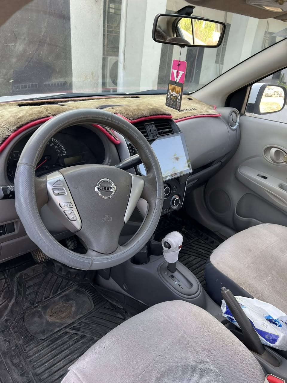 نيسان صني هندي 2018 ماشية 55 الف كفاله من الدعمة والصبغ والتبديل محرك كير تبريد كفالة السعر 102 وبيها مجال بسيط السونار مرفق للاستفسار *********** الرصافة
