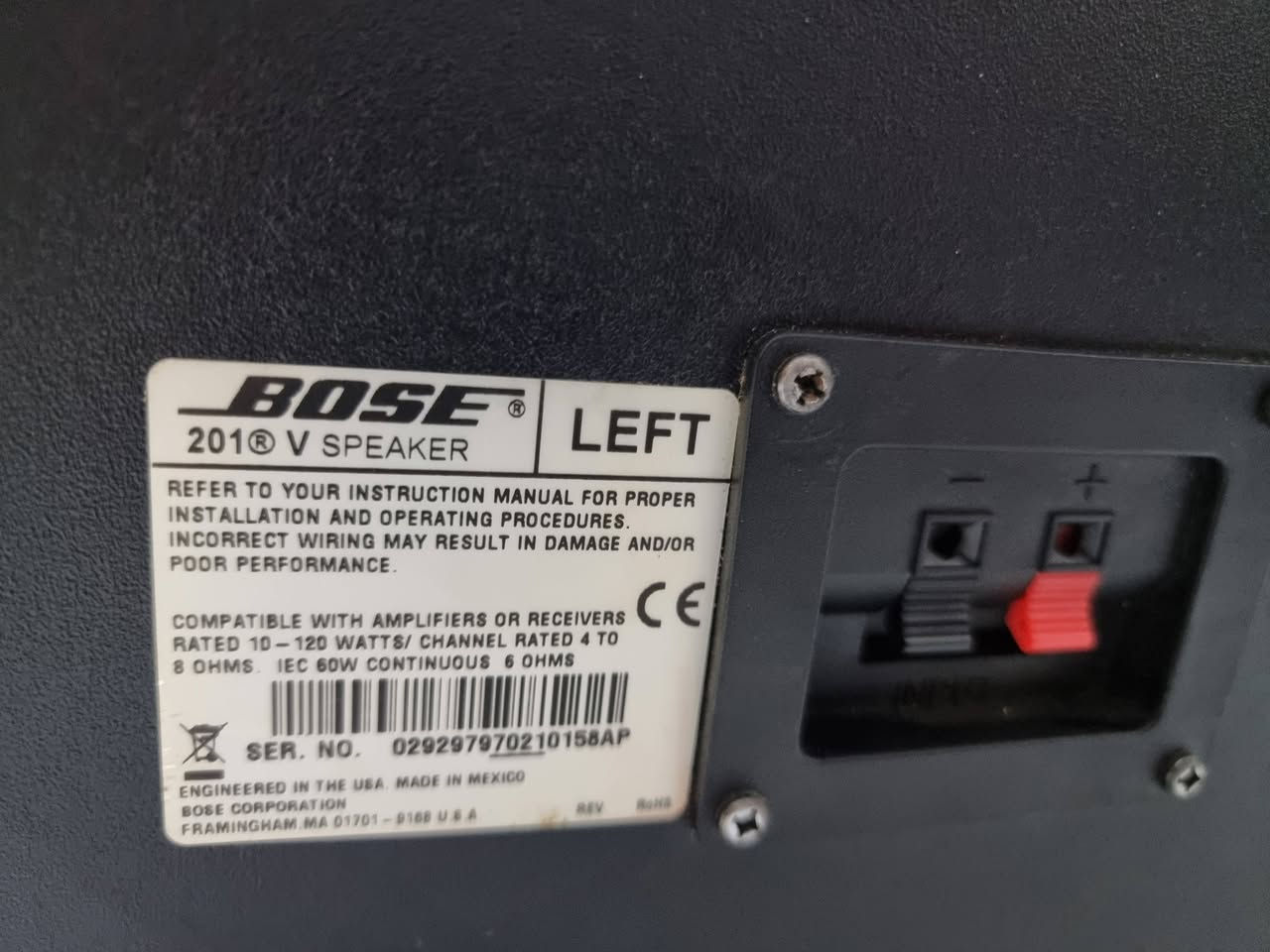 جهاز مع دمام BOSE 120W بالة أمريكي أصلي بدون محولة السعر ٦٥


**إذا كنت صاحب هذا الإعلان وتريد حذفه لأي سبب، رجاءا أرسل رسالة إلى الدعم الفني**