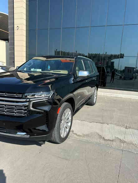 مكفولة
موديل 2023
أعلى فئة برايمر
ماشيه 18,000 

مغلفة بppf   
الدچة كهرباء 
شاشات بالكشنات الورا 
رادار 360 درجة
باب الصندوق الخلفي كهرباء ريموت
تشغيل عن بعد 
محرك 8 سلندر  5300
لايت زنون اصلي 
ثلاجه
شاحن وايرلس
لد امامي 
ستيرن ذاكره 
كشن خزن 
رادار 
نقطه عمياء 
اشاره بلمري 
مري شفط 
بانوراما 
ويل كروم
كشنات كهرباء 
حساس امامي خلفي 
كشنات جلد 
كشنات الخلفيه كهرباء 
تحكم ستيرن
تحكم بريك وبانزين 
كشن تدفئه تبريد 
كشنات الخلفيه تدفئه تبريدد
سلايد روف 
وباقي الموصفات المعروفه بفئة تاهو بريمير
السعرر 640
الاتصال +واتساب 
***********
