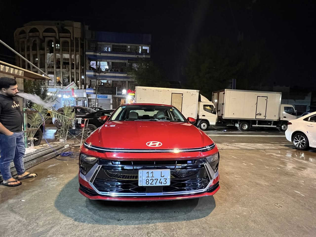 سلام عليكم سياره دخول شهداء وكاله عامه
هونداي سوناتا 2024
بدون ايرباك فقط كشن سائق 
محرك :2500 gdi تنفس طبيعي 
وارد : اميركا 
عداد المشي :10m 

مواصفات فول عدا بانورما 
1_بصمة
2_تشغيل عن بعد 
3_بصمة ابواب 
4_كير تعليك 
5_شاشه حجم كبير 
6_نقاط عمياء 
7_كشنات كهرباء 
8_تدفئة كشنات 
9_رادار امامي 
10_رادار خلفي وجانبي 
11_لد امامي خلفي 
12_لايت عدسات 
13_مودات قيادة 
14_عدادات الكترونيه متغيره 
15_منافذ شحن خلفية 
16_فول تحكم ستيرن 
17_فول قيادة ذاتيه مع تحديد مسار 
18_سايد بريك كهرباء 
19_مانع انزلاق 
20_اوتو هولد 
21_كامره خلفية بدقة hd
22_شفتات ستيرن _ 
اوتو بريك توقف ذاتي 

حادث سياره جاملغ امامي فقط بارد وتكحيل 
عنوان : الاعظميه شارع الظباط 
استفسار ***********
