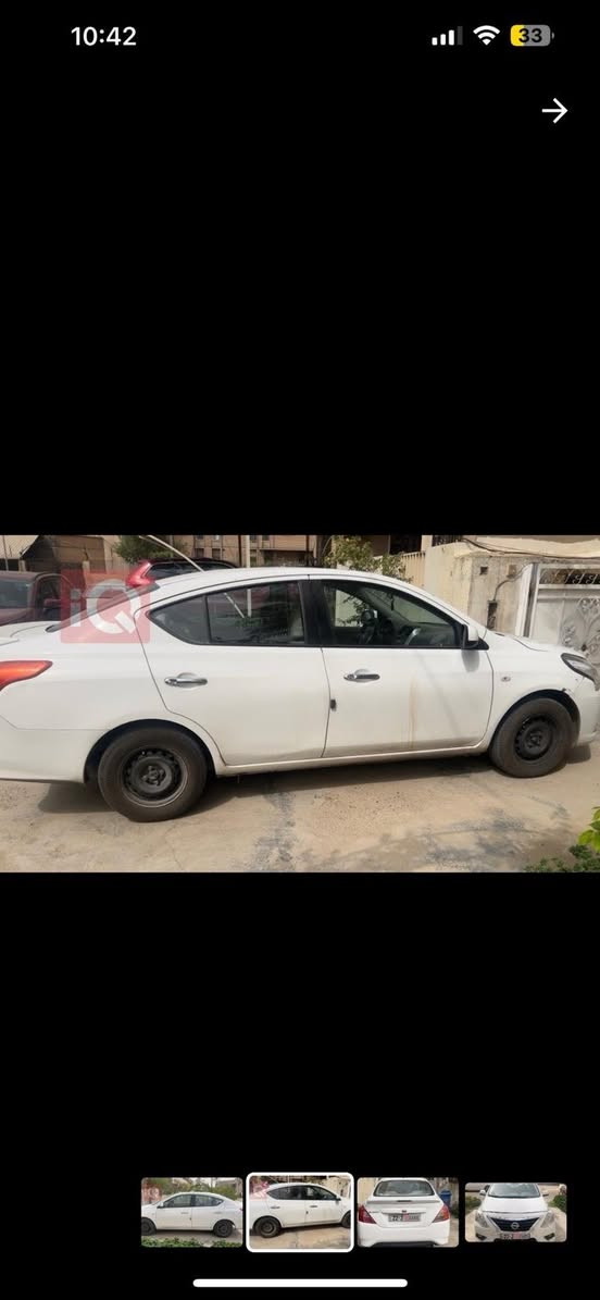 نيسان سني 2020 هندي للبيع
ممشه 97 الف بدون صبغ سياره 
مكان سياره بغداد زيونه 
سعر 110 
للتواصل اتصال على رقم
***********
