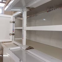 بوفيه • بابين زجاج • بدون خدوش