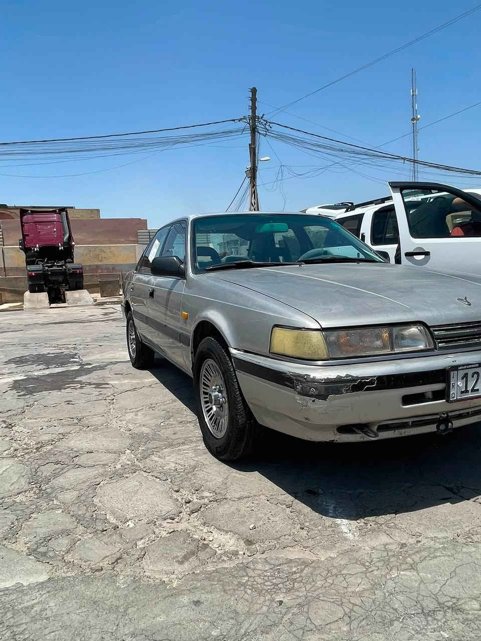 مازدا 626
رقم نينوى مسطرة
موديل 87 
محرك 8 بخ المرغوب 
كير عادي 
شرط الكير والمحرك 
طخم 70‎%‎
سنوية عظم لغاية 29 
هزة جديدة 
كوبون بانزين بيها
اني الشرعي مالها تحويل او وكالة 
السعر 32 بيها مجال قليل 
***********
***********
