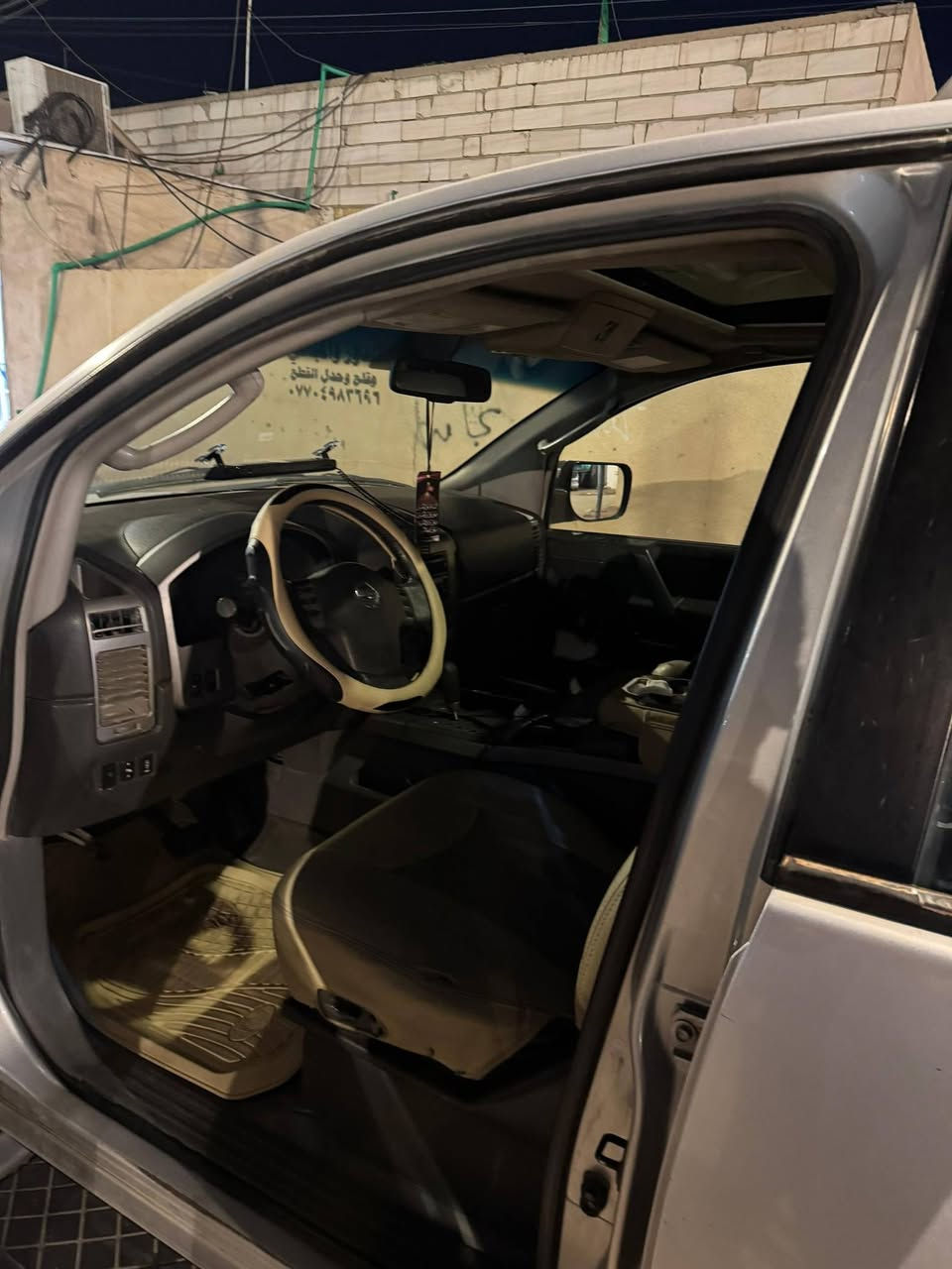 اسلام عليكم اخوان نيسان ارمادة مديل 2006خليجي السيارة مكفولة من لضربة ولصبغ بيع أو مراوس بسيارة كوري وانطي فرق العنوان بصرة معقل دور الهندية  ***********
