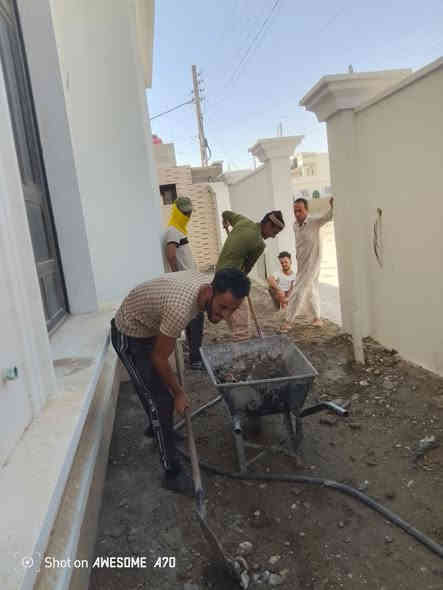 سلام عليكم  /  يوجد كادر عمل جاهز /  تصعيد مواد /  تنضيف بيوت /  تفليش /  تكشيط /  دفن نهري /  شقلنه ليل ونهار /  ومعداتنه جاهزه  ومالك دخل بكلشي تأخذ شقل جاهز مني سلمني شقل وتأخذ شقل جاهز / ماعليك بس تصال على رقم /// ***********
