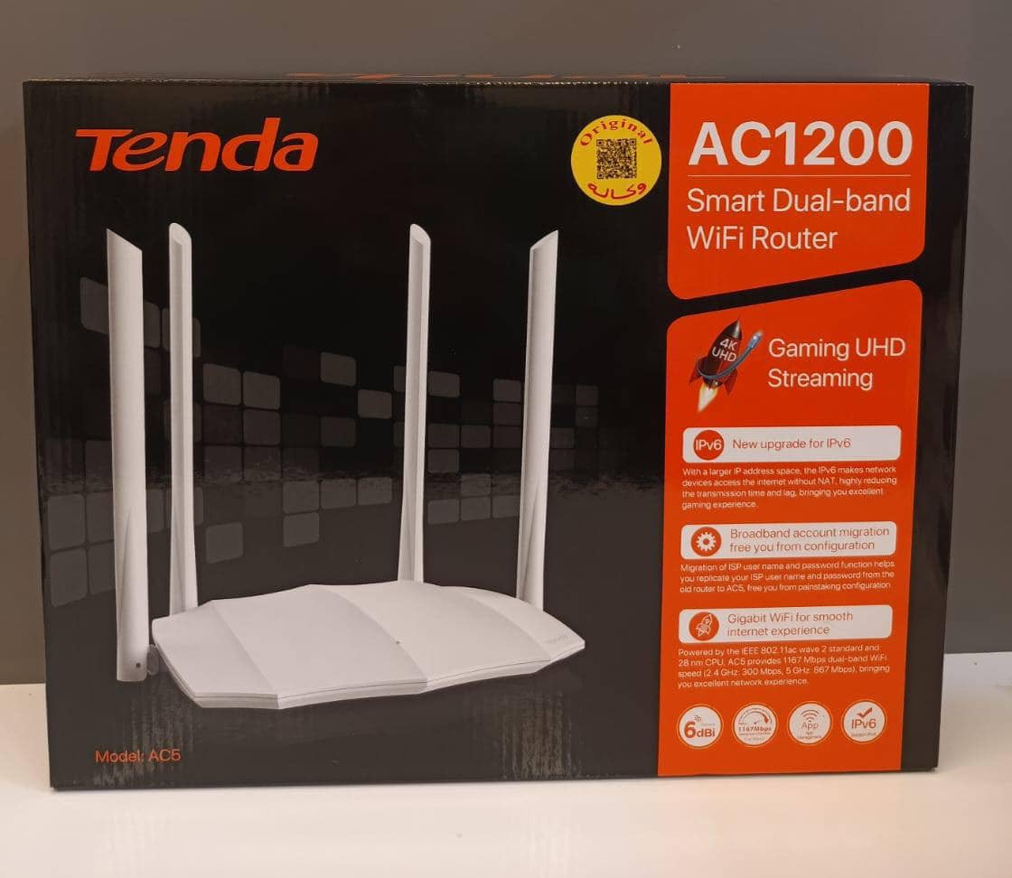 🧡توفرت راوترات تيندا🔥🔥 

🟠F3……15.000
🟠F6……18.000
🟠Ac6……25.000
🟠Ac8….26.000
🟠Ac5….24.000

🟠Tx2L pro-Ax1500
🔸بسعر….35.000

🟠Tx12L pro-Ax3000
🔸بسعر….60.000

🟠TE6L pro-Ax5100–wifi7
🔸بسعر….75.000


**إذا كنت صاحب هذا الإعلان وتريد حذفه لأي سبب، رجاءا أرسل رسالة إلى الدعم الفني**