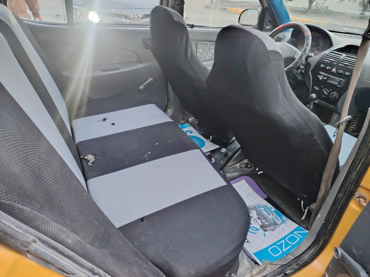 السلام عليكم طيبه 2015 رقم بغداد مشروع وطني سياره تخنتاير حداديه ماكينه خير من اللههالسياره مصفره هيئه وغرامات مكان السياره بغداد سياره جاهزه من كل شيء الشراي يتصل السعر 35 بيها مجال. ***********
