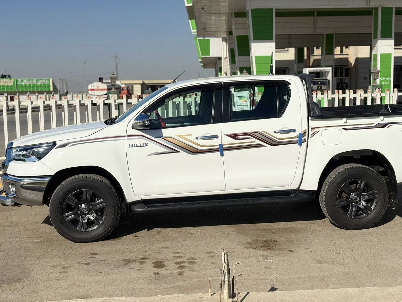 سلام عليكم 
هايلوكس موديل 2021 أربعه سلند 
رقم أربيل 
ماشيه 123 الف
كفاله عامه من صبغ او البارد 
بيع او مراوس حسب القناعه 

العنوان بغداد ناحية الرشيد 
***********
