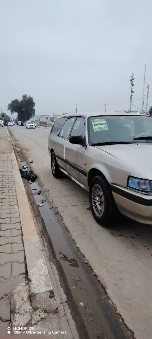 السلام عليكم مازدا للبيع ستيشن موديل 92 ثمانيه بخه 8 العنوان كركوك الحويجه  السعر 30 وبيها مجال  ***********
