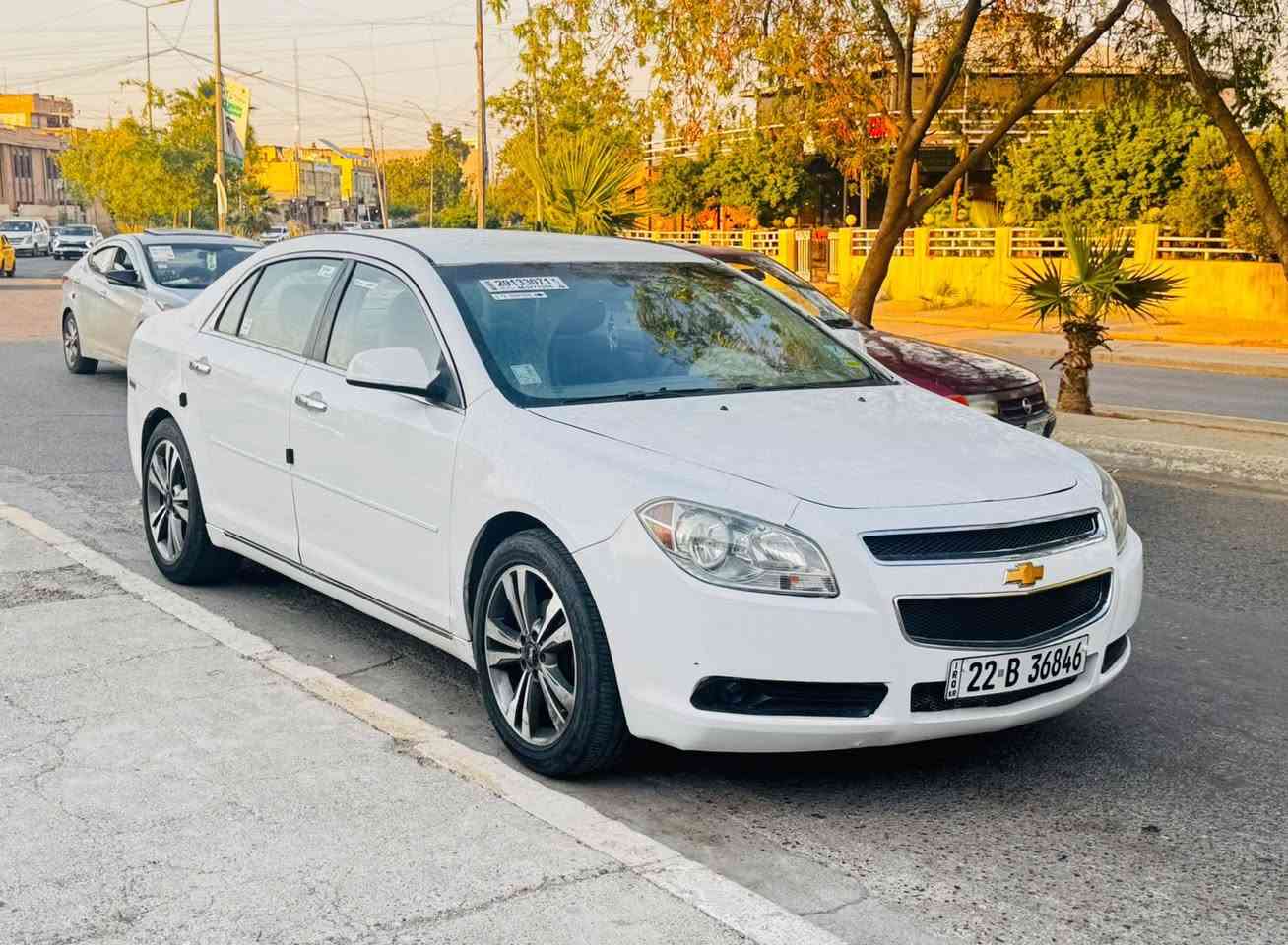 شوفرليت ماليبو 2012
السعر 57
عليها 8 ورقات تنزل من سعرها
رقم اربيل شرط 
التحويل والوكالة 
كير محرك شرط
 تبريد بشرط 
صبغ عام
سياره بدون اي نقس 
كشن كهربائي 
جامات كهرب 
شاشة كامره 
ماشيه 195 الف 

***********
***********
