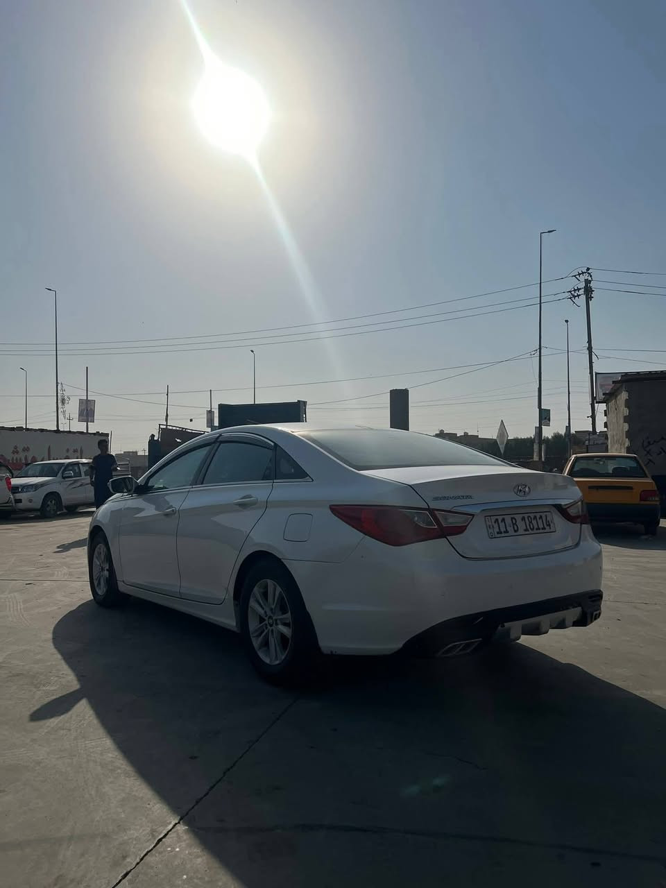 سوناتا موديل ٢٠٠١١ خليجي للبيع او مراوس حسب القناعه السونار موضح بالصوره السعر ١١٥ للاستفسار الاتصال على *********** المكان السماوة /الرميثة
