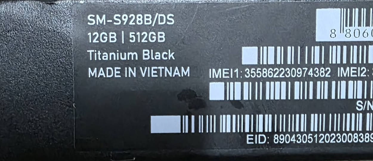 سامسونگ s24ultra کۆپی ڤێتنامی
نوێ بەس ئاکتیڤ کرایە 
سعر 400 هەزار و معامله
سامسونج S24 ألترا، ينسخ فيتنامية
 السعر 400.000 الف
Samsung Galaxy S24 Ultra Copy Vietnamese
***********
***********
