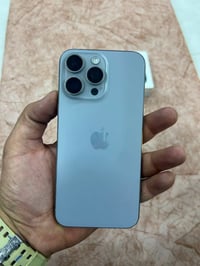 ايفون 15برو ماكس لوك علا وضع الشركه   🔋88  الذاكره 256  الجهاز بلاد كس...