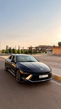 سوناتا 2024 للبيع  وارد امريكي موصفات SEL الضرر چاملغ وباب معدل بارد و...