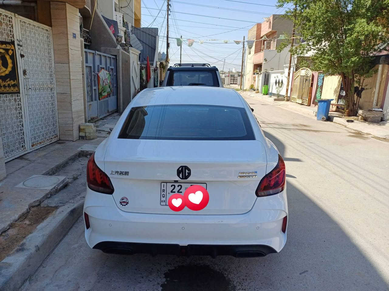 سلام عليكم
 ام جي تنفس طبيعي موديل 24  كير عادي  ماشية 55 الف  كفالة عامة عدة كم شخط بل دعامية  سبير بعدة منازل العنون بغداد السعر 90 وبيهة مجال بصيط حك جية واتساب مفتوح ***********
