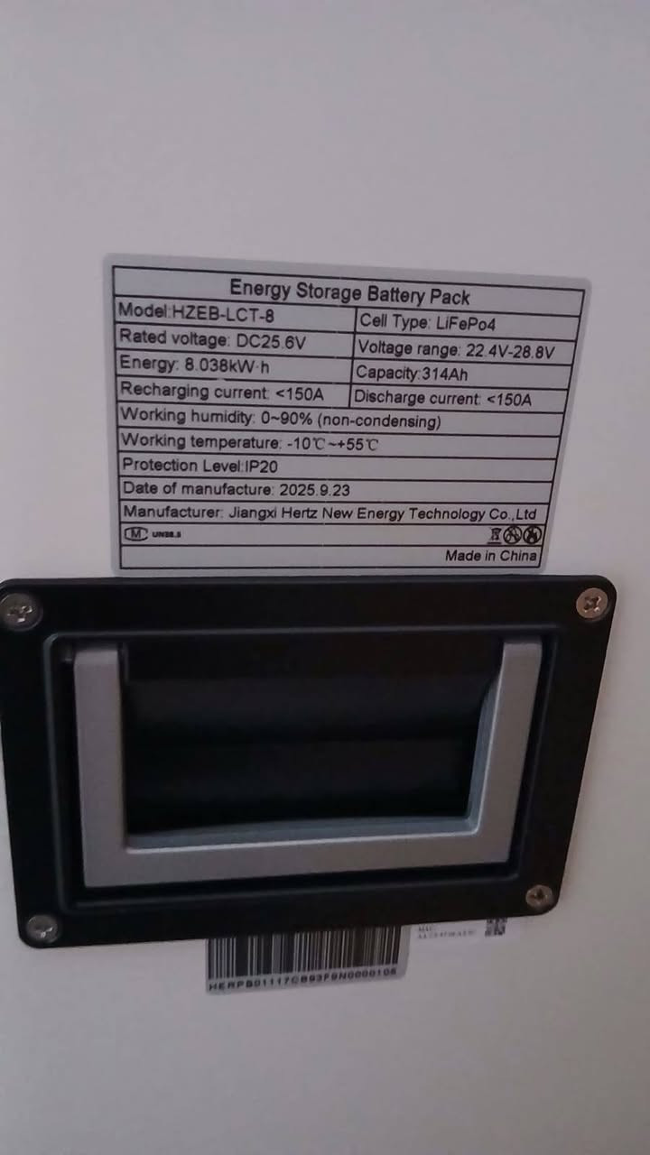 ​🔋 وصلت وجبة جديدة! بطارية PROMAX POWER بسعة 8 كيلو واط 🔋
الحل الأمثل والأقوى لمنظومات الطاقة الشمسية استقرّار وأمان عالي!
​النوع: LiFePO4 Battery (ليثيوم).
​المواصفات: 25.6V 314Ah (أكثر من 6000 دورة شحن).
​الضمان: 5 سنوات استبدال (Replacement warranty).
​الكمية محدودة! للحجز أو الاستفسار، راسلونا مباشرة عبر رسائل الصفحة. ✉️


**إذا كنت صاحب هذا الإعلان وتريد حذفه لأي سبب، رجاءا أرسل رسالة إلى الدعم الفني**