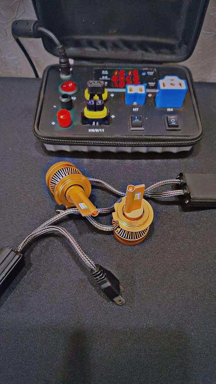 ليد H7 ليزري ٥٠ واط حقيقي
اخر زوج 🔥🔥🔥 و ع الفحص ما عجبك يرجع 
اي استفسار خاص او واتساب ***********
