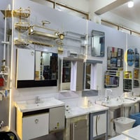 مغسلة ديكور • بورسلين • ٦٠سم ٨٠سم