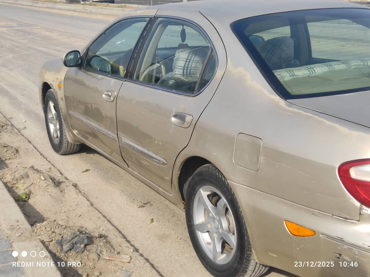 سلام عليكم نيسان مكسيما مديل 2000 كير محرك تبريد جاهزات السياره فقط عوزه مجول 
سياره مكفوله ضربه فقط دحجه بل باب السياق سياره رقم واسط بأسمي ارقام انكليزي استوني استلمت  سياره بلاديه مامصبوغه مكاني نجف 
***********
