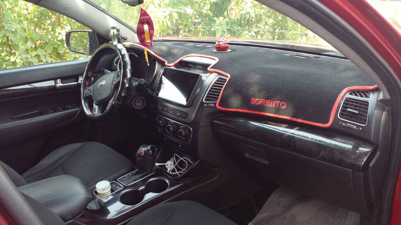 بسم الله الرحمن الرحيم  سورنتو امريكي ٤سلندر ٧راكب موديل ٢٠١٤ رقم نكليزي لون ماروني تحكم ستيرن  تبريد شغال سياره خير من الله حساس خلفي شاشه سونار موجود مانع انزلاق تدفأء كشنات اشاير بالمري تدفئه بالكشن نظام اقتصادي ماشيه ١٣٠ الف سعر ١٥٠ بيهه مجال حك الجيه الطيبين بيهه صبغ دعاميات بنيد فقط سونار موجود مكانها طويريج ت ***********ابو علي او مراوس سوناتا ١٧
