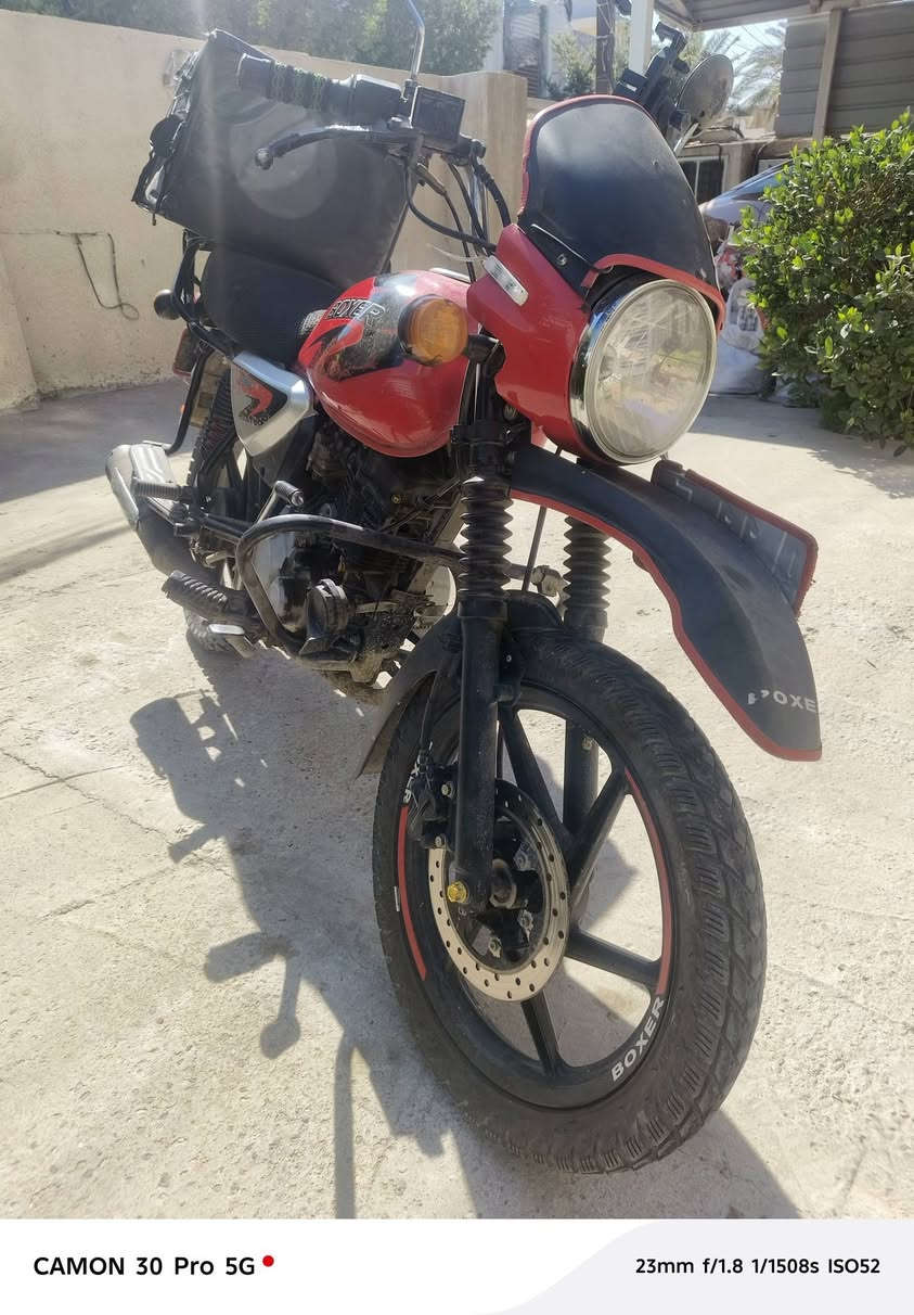 بوكسر للبيع موديل  23
دراجة بوكسر موديل 23رقم بغداد ماعليهة غرامات 

الدراجة نضيفة مجفتهة صار شهرين امانت الله دراجة نضيفة 

حلوة تخبل دراجة نقص بس اشارة ومراية مفطورة
دراجة سعرهة مليونين و300
***********
