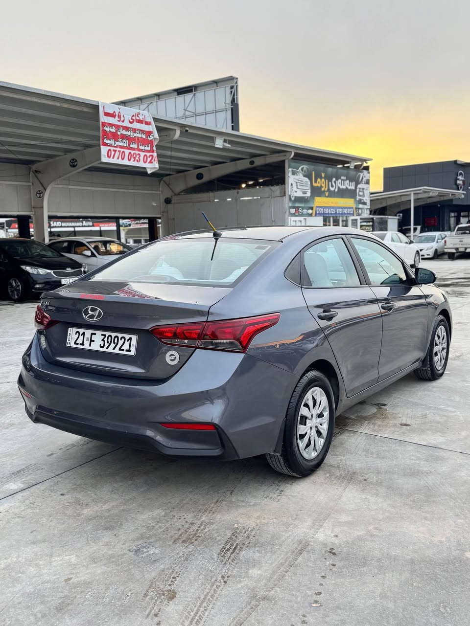 هونداى اكسينت خليجي 
موديل 2019
دووبارچه بوياخ سه نه و ى تازه يه به ناوى خومه وه يه 

سعرى ٩٨$ مه جال 
*********** السليمانية, العراق
