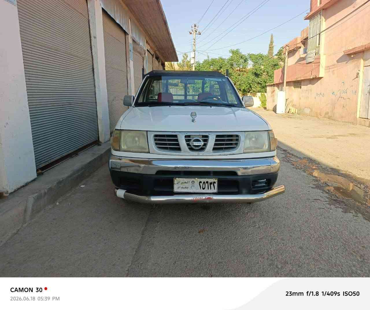 نيسان تاك مۆدێل 2002 ته بريد بئ بۆیاخ به س پاوه ر نيه به شه رتي ته حويل كردن غرامه
سعرى زؤر زؤر هه رزان له جاو ماله كه بي دعم بي بوياخ
***********
