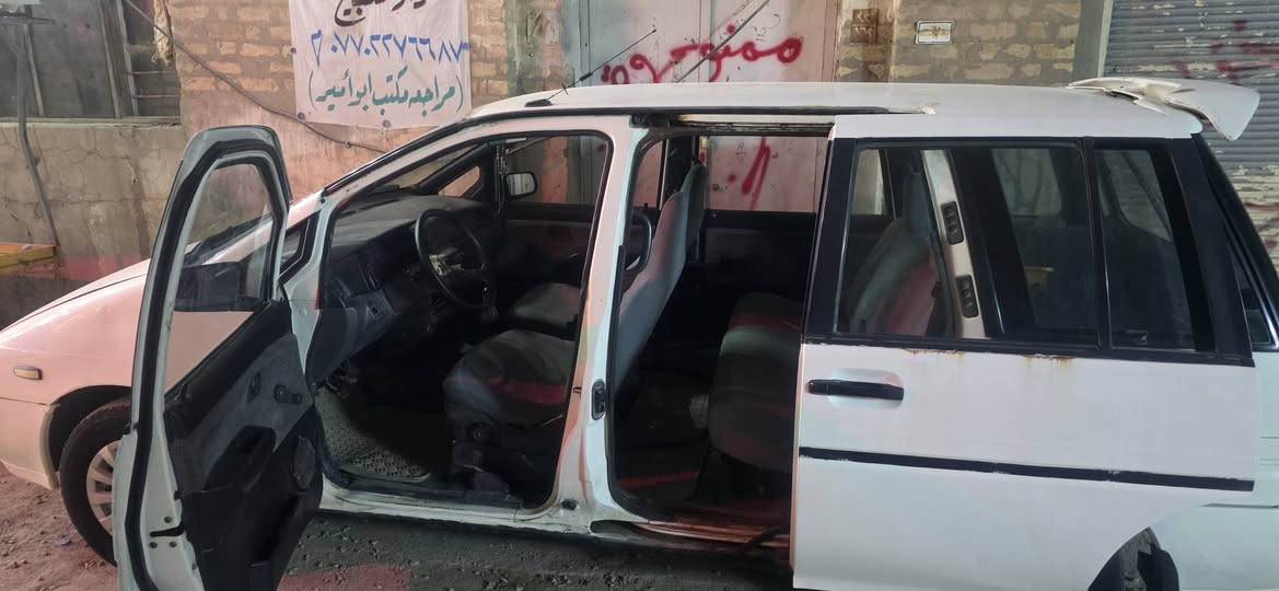 للبيع نيسان براري  موديل ٩١ ديالى صاحبه بخانقين بشرط التحويل والوكاله السياره نقصه صدر امامي خلفي التبريد بس نقص غاز /السعر [22] / ***********
