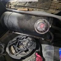 منظومة غاز • مشدودة بسيارة • شغالة