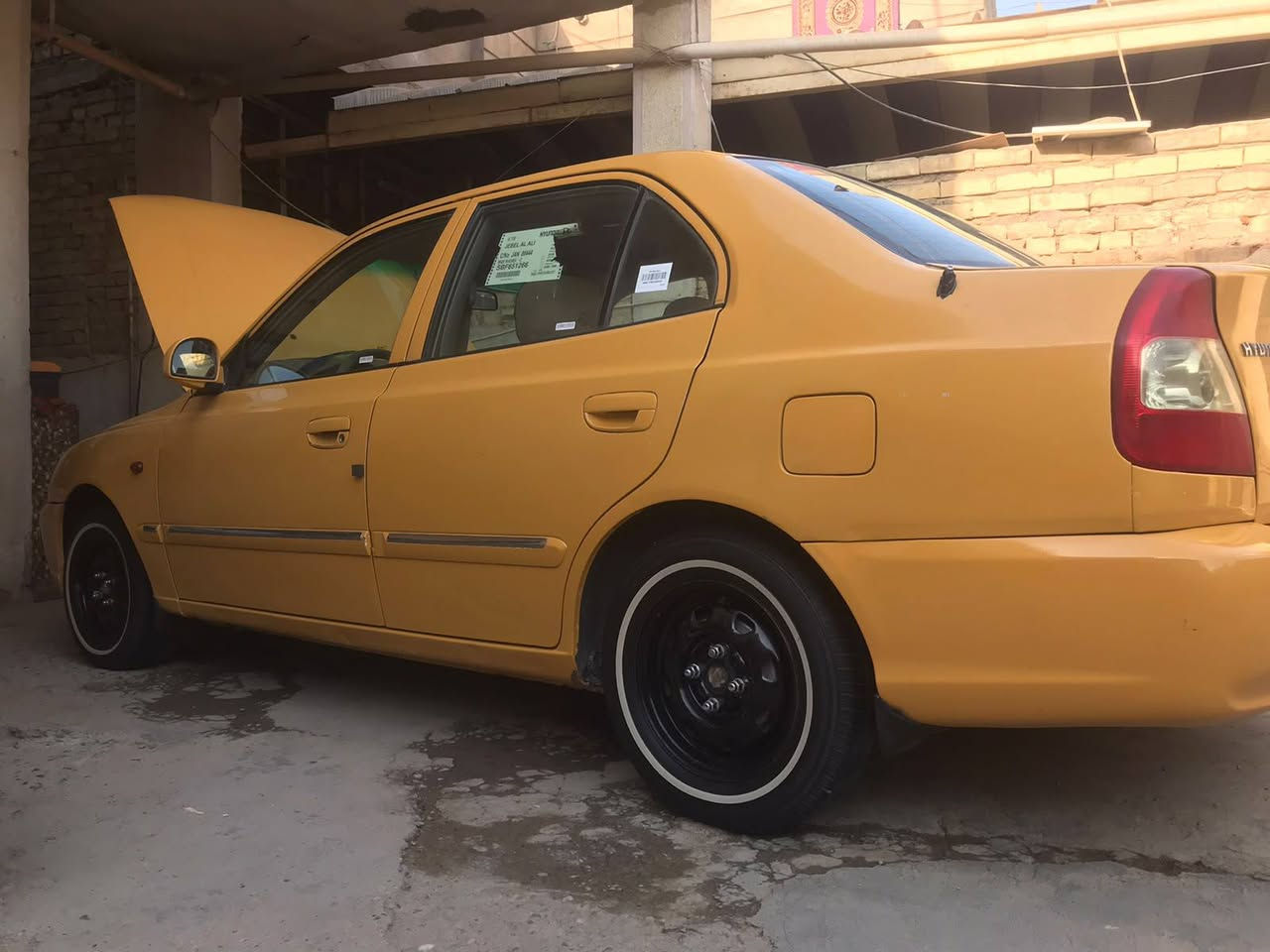 فيرنا 2014سياره حلوه ونضيفه ونصبتها تخبل
بيها طخه بالجاملغ الامامي مال سايق باقي السياره تخبل 
تبريد ثلج حداديه نضيفه تخم تاير كير مكينه نضيف السياره كامله على اخر حبايه كبل للشارع ربع متصرف عليها السعر68وبيها مجال مكان بغداد لحد يراسل خاص مكاف بالنشر هدا رقم راعيها ***********
