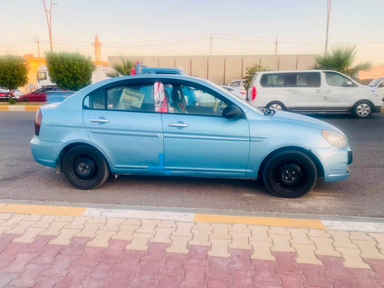 مكلف بل نشر اكسنت 2008امريكي مكفوله من كلشي كيرمحرك صدر كامله من كلشي بيها باب عكس سايق مبدل بس سعر 70ورقه وبيها مجال تصال ***********مكان السياره فلوجه
