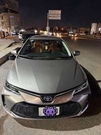تويوتا كورولا هايبرد 2023 (خليجي) الممشى :57 الف كيلو  ✅المحرك: 1.8 لت...