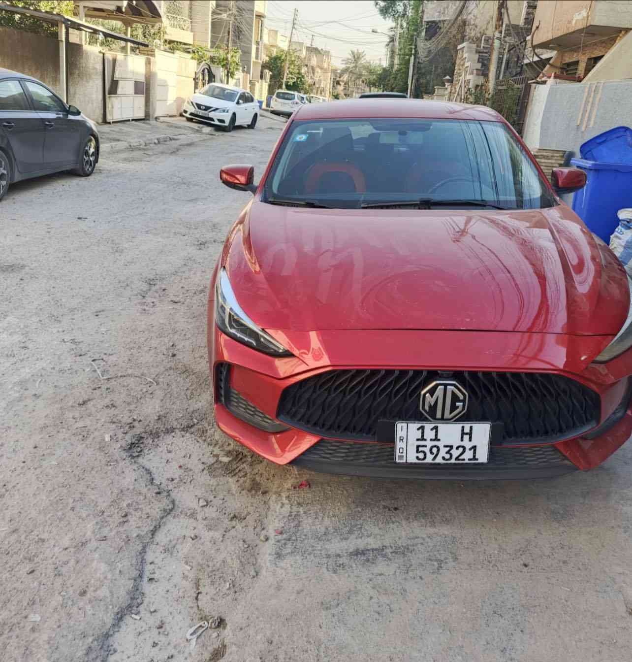 السلام عليكم MG GT1.5 تيربو 4 سلندر  كير 7سرعات DCT ماشية 35الف كيلو  شاشة اندرويد اوتو وكاربلي تحكمات بصمة حساسات كاميرا 360 ويل 16 بلادي شحن لاسلكي السيارة مابيهة نقص حدادية سيارة بلادية وجديدة تايرات جديد منضومة بانزين كلهة ادامة وجديدة كهربائيات كلهة شغالة 
السيارة مكفولة من الصبغ والتبديل والشخوط 
ملاحظات السيارة الچاملغ الأيسر   بي طخة بسيطة وتعدلت على البارد واكو تكحيلة بالتكمة  والباقي كلة مكفولة العنوان السيارة بغداد الدورة سعر السيارة  107ورقة وبي مجال للأستفسار خاص او الأتصال على الرقم 
***********
